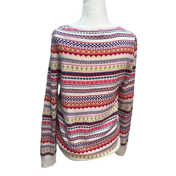 GAP Cotton Striped Alpine Crew Neck Sweater Size S and M - Picture 6 of 13